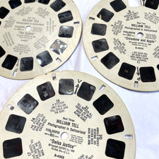 William Tell View-Master Reels Swiss Justice Crossbow And Apple The Tyrants