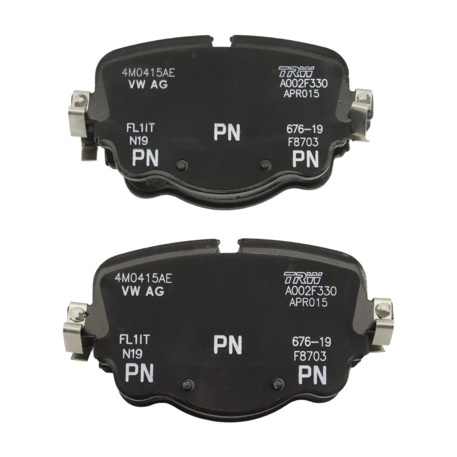 Bentley Bentayga 2017 Front Brake pad kits Set P/N 4M0615121P