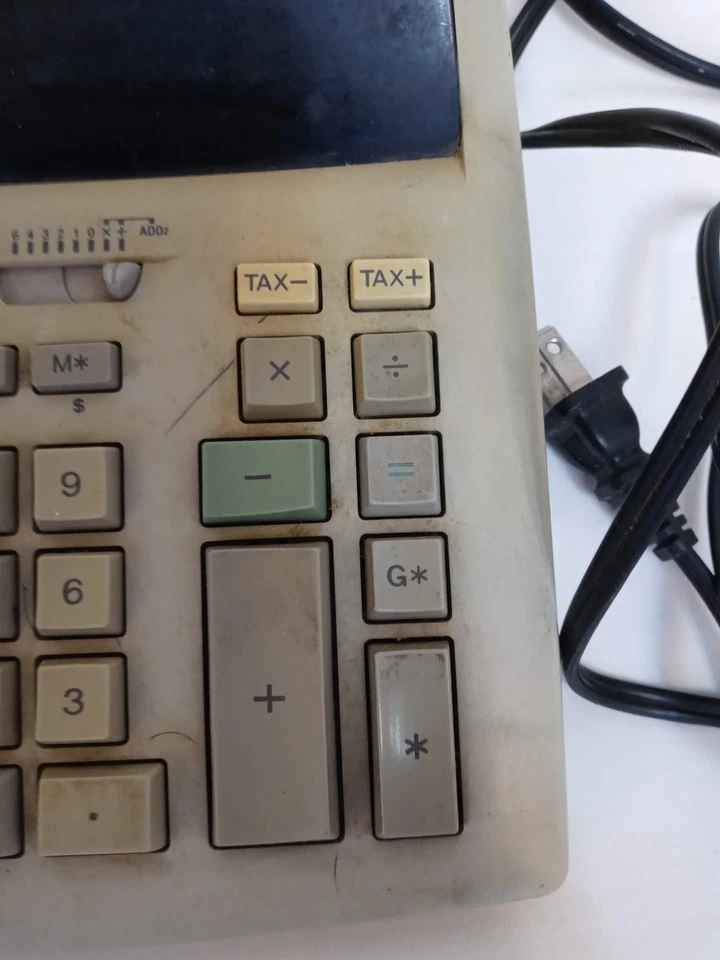 Casio DR-210HD Tax & Exchange Printing Calculator - TESTED WORKS GREAT  - Image 3 of 4