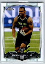 George Atkinson III 2014 Topps Chrome #148 Oakland Raiders Refractor RC