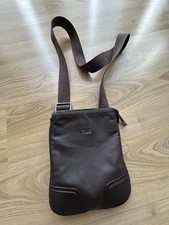 Hugo Boss Leder Braun Umhängetasche Ledertasche