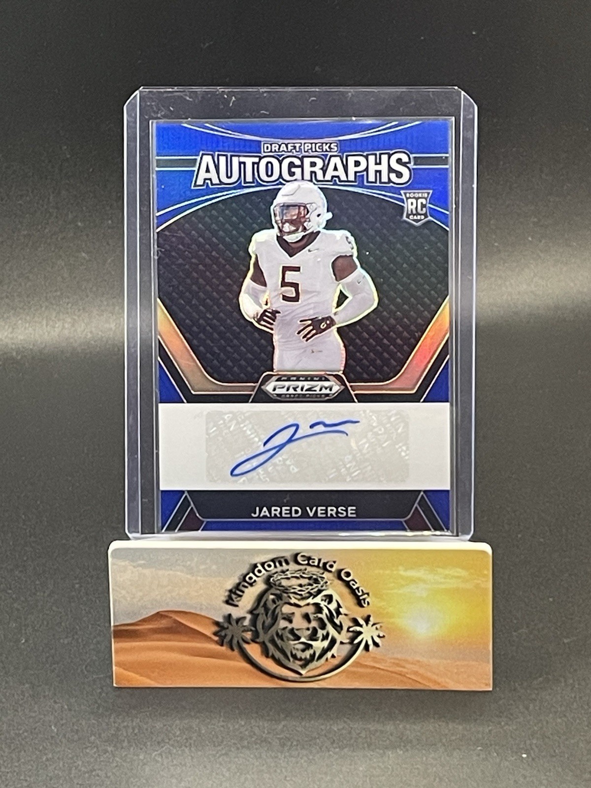 💥2024 Prizm Draft Picks - Jared Verse - Blue Prizm Auto /149 Rams FSU💥