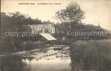 Songeons Chateau et Le Therain