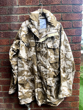 British Army Surplus Desert DPM Windproof Smock. Super Grade DDPM camouflage