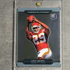 2010 Topps Platinum Eric Berry #91 (RC) Rookie Kansas City Chiefs