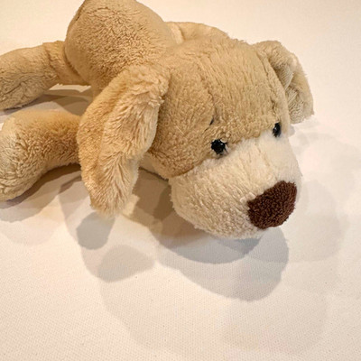 Ganz Webkinz Yellow Labrador Retriever Plush Dog Stuffed Animal No Code