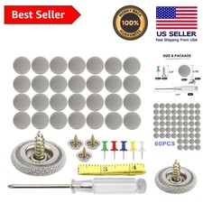 Cost-Effective 60-Piece Headliner Repair Pins with Installation Tool Included
