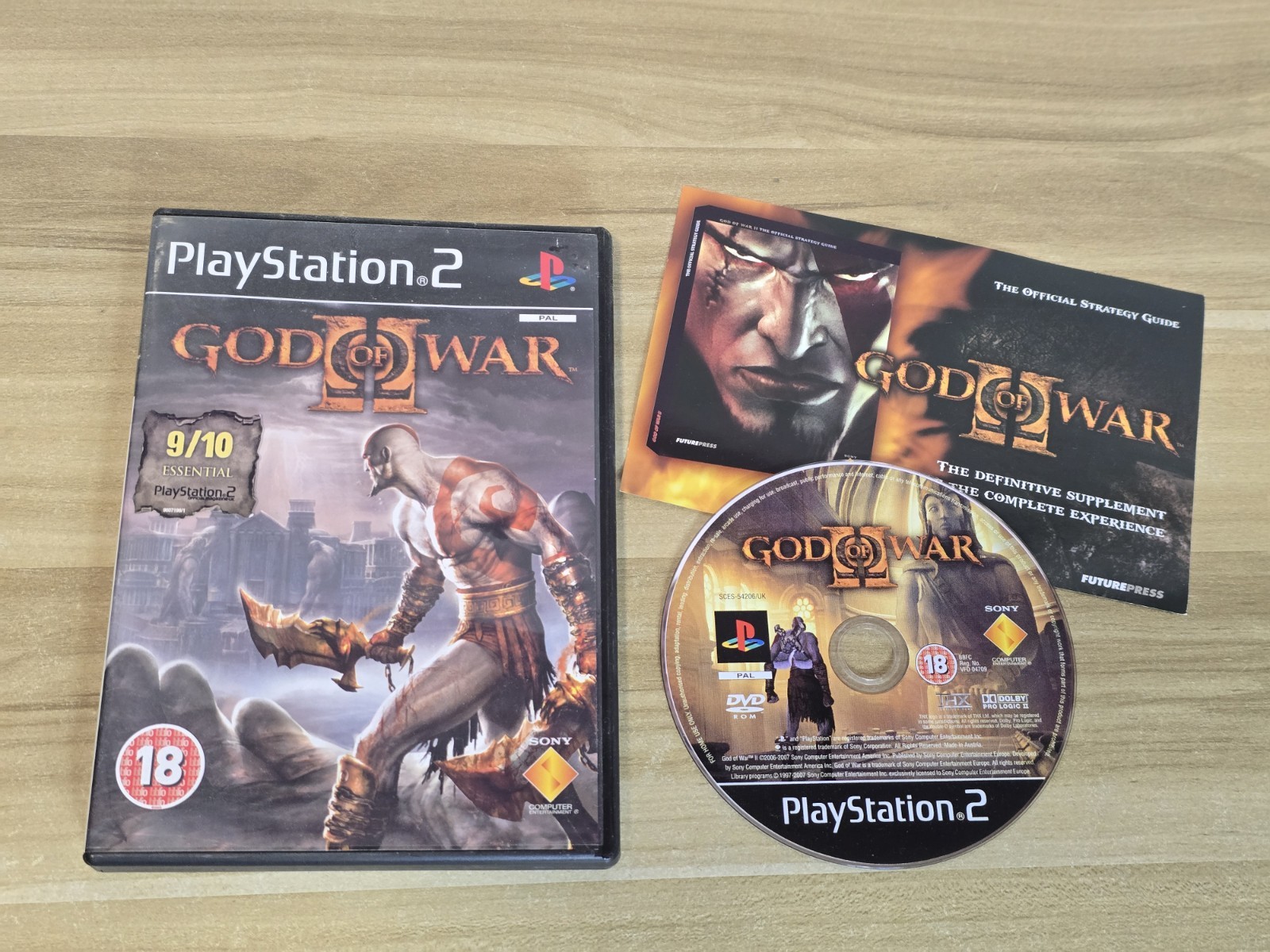 God of War II (PS2) Sony PlayStation 2 Game 2007 PAL
