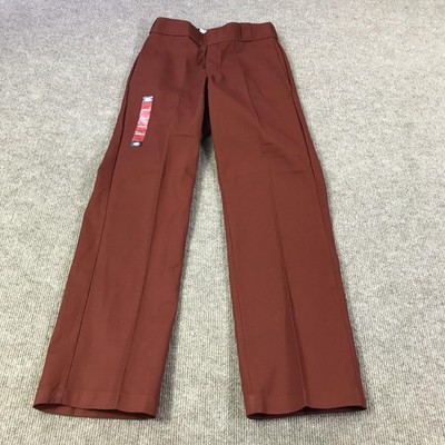Dickies Pants Mens 28x30 Brown 874 Original Fit Workwear Twill