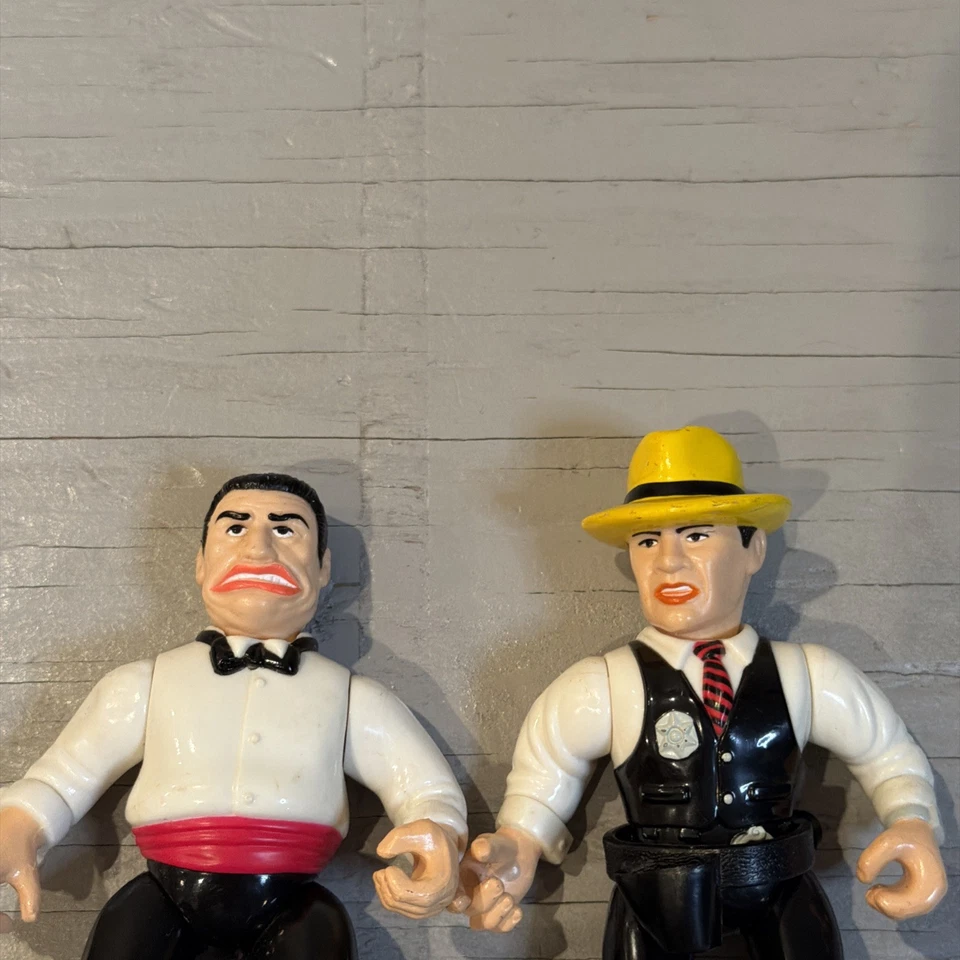 Lote De 8 Figuras De Acción De Colección 1990 Dick Tracy La Película Disney Por Playmates Foto 4 de 4