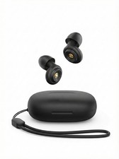 JQWW 50dB Noise Cancelling Ear Plugs for Sleeping - 1 pair (Pack of 1), Black