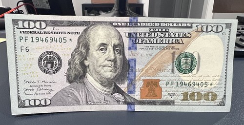 2017A $100 FEDERAL RESERVE NOTE Atlanta STAR Note Crisp UNC PF19469405*