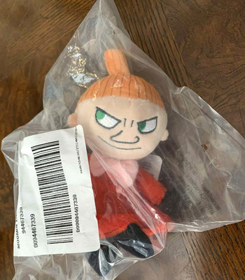 Moomins  5.5'' Plush Lil My Beanie Plushie Moomin AQI new in package NWT