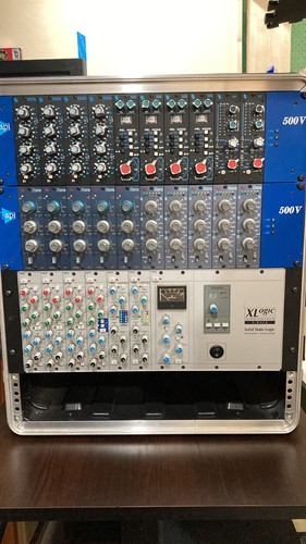 API 550B EQ & API 525 COMP & API 527 COMP 500 SERIE WITH API RACK & POWER SUPPLY