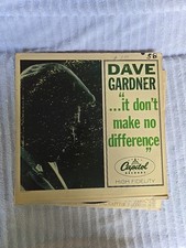 Dave Gardner. It Don't Make No Difference. Vinyl LP Capitol  R65