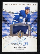 2020 Ultimate Collection Rookies 6/49 Tier 2 Nick Robertson #191 Patch Auto lc1