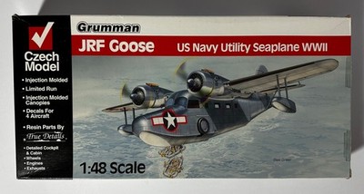 Parts Sealed Czech Model #4812 1/48 Scale USN/RCAF Grumman JRF-5 Goose from 2004