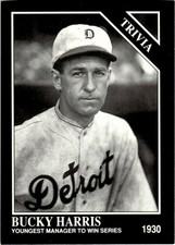 1992 Conlon Collection TSN Bucky Harris Detroit Tigers #593