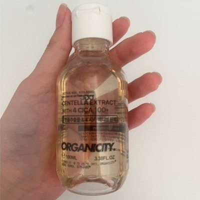ORGANICITY Centella Extract With Cica 100* 100ml Moisturizing Toner K-Beauty NEU