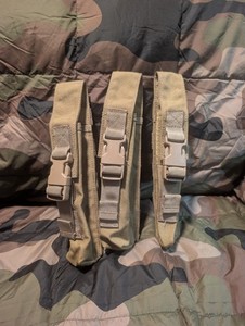 Various Molle Pouches, 3 MP5/MP7, 2 Drop Leg, 1 Belt To Molle, 1 Admin