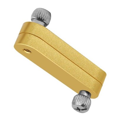 Woodworking Tool Aluminum Alloy Positioning Block with Measuring Steel Ruler