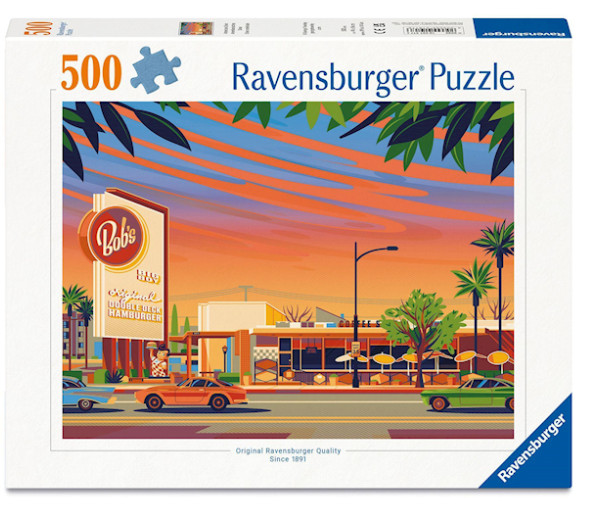 RAVENSBURGER 500 PIECE PUZZLE AMERICAN DINER *PRE ORDER* 202