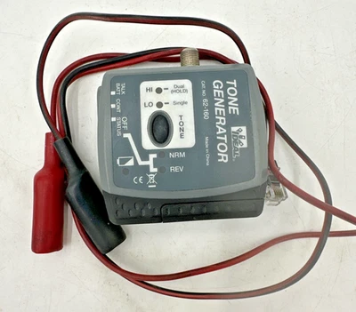 Ideal Tone Generator 62-160 W/ Alligator Clips - Tested - Used - Image 1 of 3