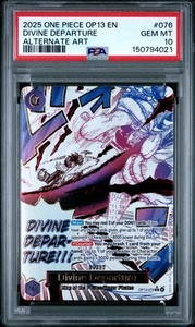 Divine Departure OP13-076 (Alternate Art) Carrying On His Will