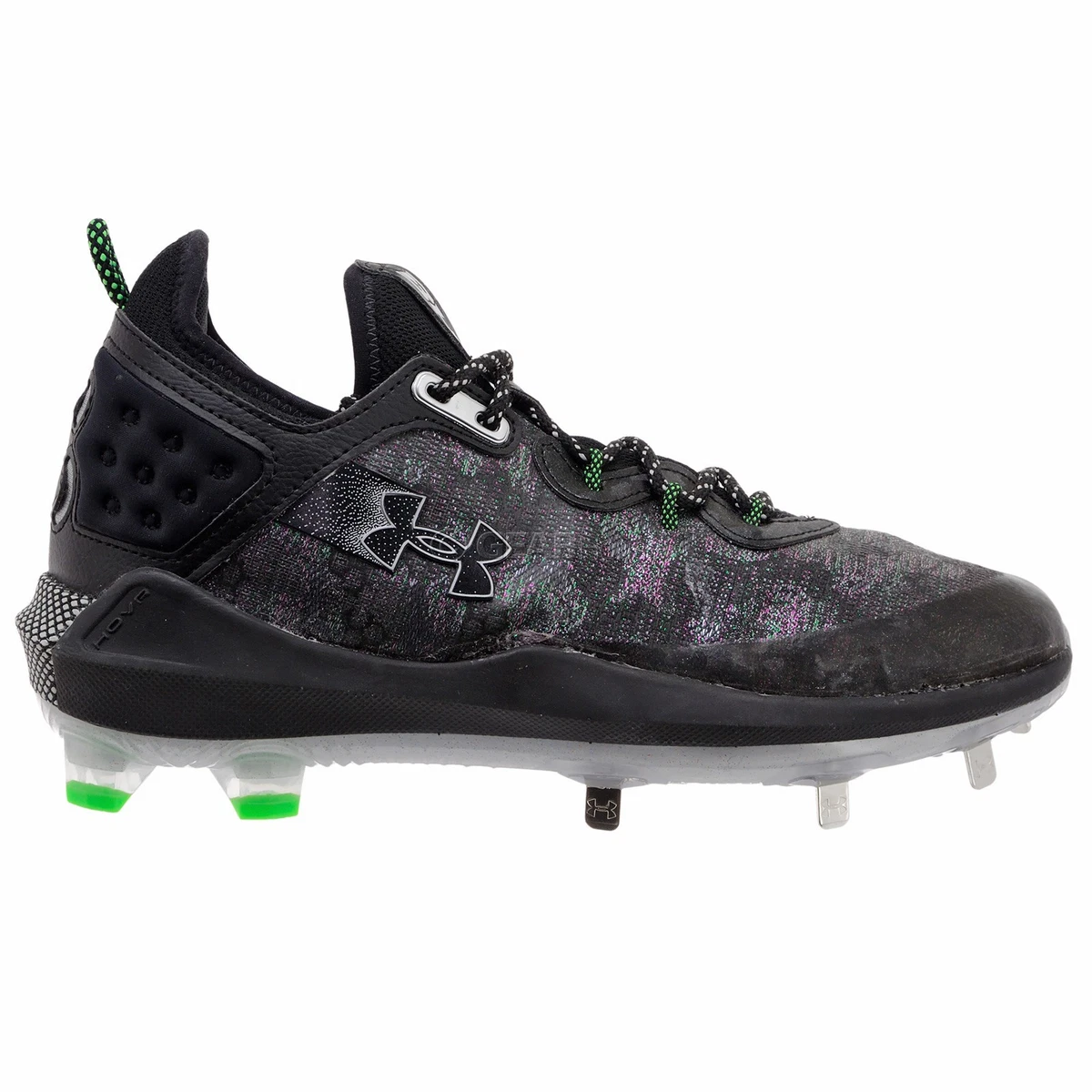Under Armour Harper 8 ST Low Black Pink Green for sale | eBay