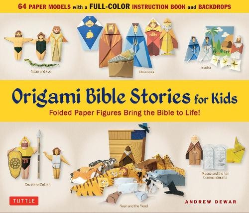 Origami Bible Stories for Kids Kit by Andrew Dewar, Suman Roy - 9780804848510