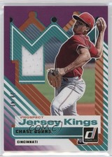 2025 Panini Donruss Prospect Jersey Kings Purple 38/49 Chase Burns #PJK-CB 1m73