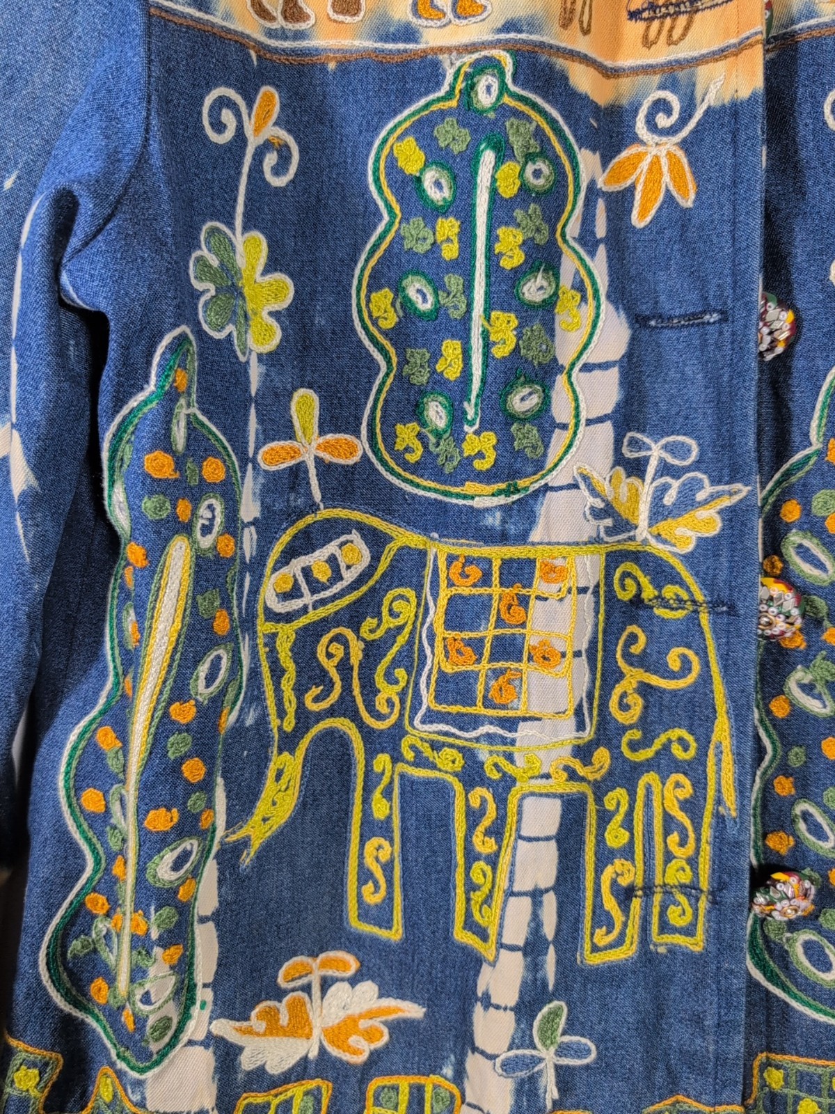 Sandy Starkman Womens Size Medium Patchwork Flora… - image 9