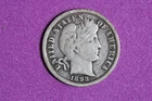 ESTATE FIND 1898 BARBER DIME #K60161