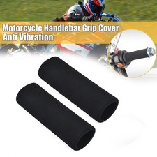Handle Covers Motorcycle Grip Non-slip UV Resistant 2pcs Set Anti Vibration New