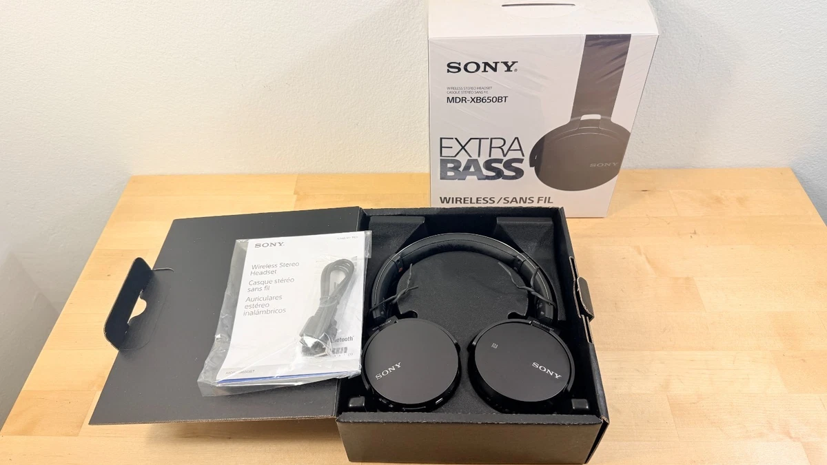 Sony MDR-XB650BT Black Headphones for sale | eBay