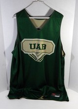 Late 2000s UAB Blazers #25 Game Used Green Gold Practice Jersey 3XL 78