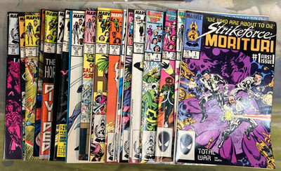 Strikeforce Morituri #1-20 Marvel Comics 1986