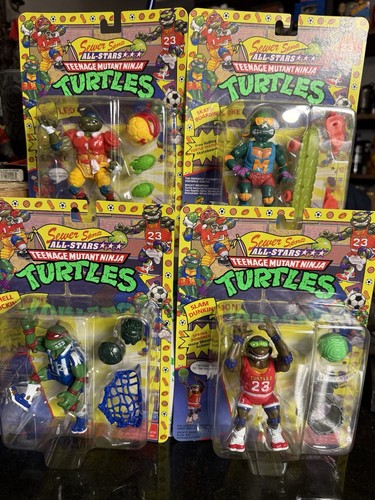 Teenage Mutant Ninja Turtles Actionfigur 4er Pack Sewer Sports All Stars TMNT