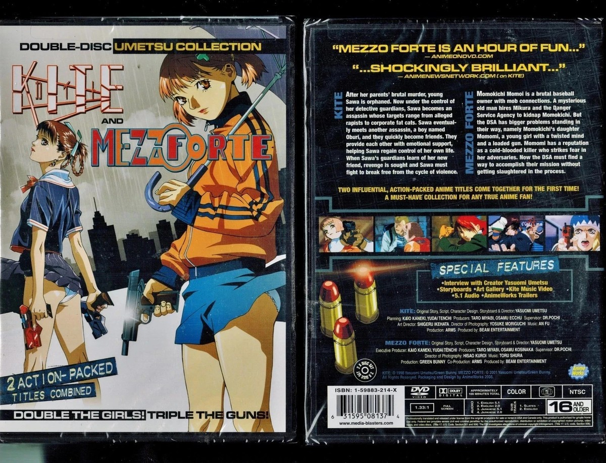 Kite/Mezzo Forte (DVD, 2008, 2-Disc Set) for sale online | eBay