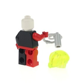 1x Lego Minifigure Alpha Team Ogel Minion Mission Deep Sea Helmet Bubble 4799 alp019
