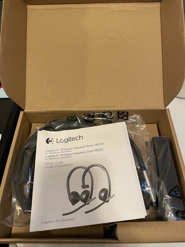 *NEW* in box Logitech Wireless Headset Mono H820e - Picture 2 of 4