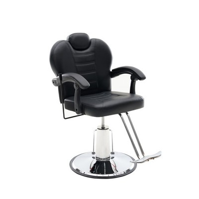 102°-140° Reclining Hydraulic Barber Chair 360° Swivel Salon
