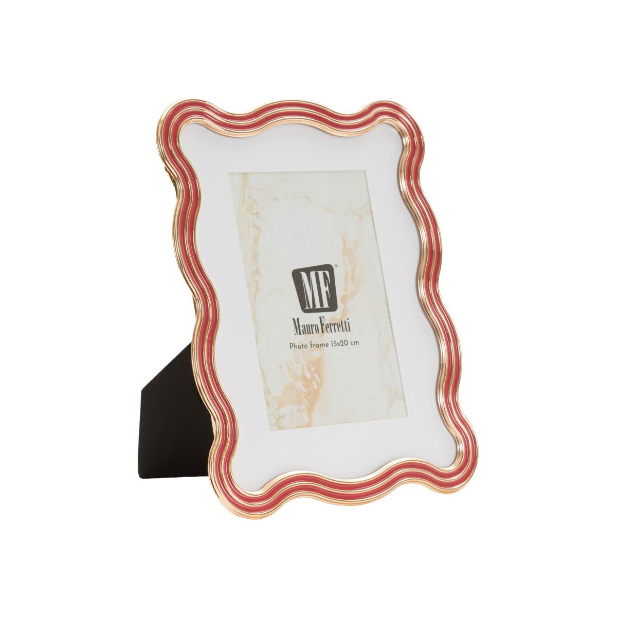 Cadre photo 15x20 rouge Elizabeth pour protéger et valoriser vos portraits