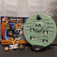 Angry Birds Star Wars Jenga Destroy Death Star Game Complete 2012 Rovio Hasbro