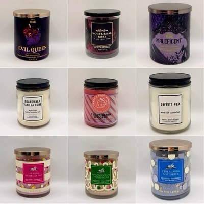 YOU PICK: Bath & Body Works - Single Wick Candle - NEW - Free Shipping!