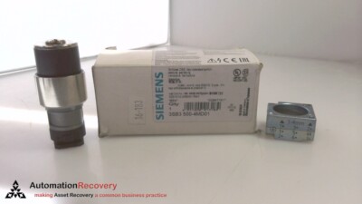 SIEMENS 3SB3 500-4MD01, CES KEY OPERATED SWITCH, 22 MM - 2 POSITION, SEE #326764