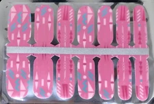 Color Nail Polish Strips 14ct. NL169 . READ DESCRIPTION BELOW