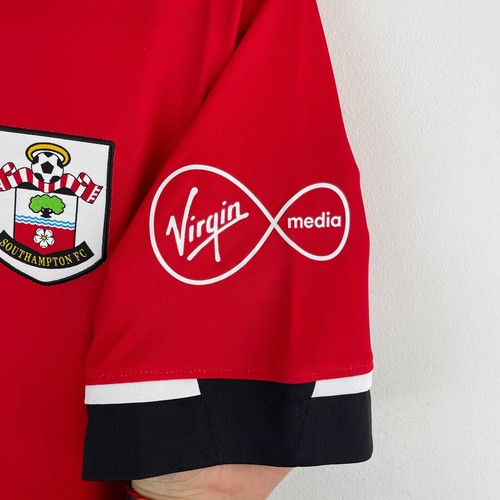 Southampton 2020/2021 Under Armour Home Shirt Soccer Jersey sz M Men Danny Ings - Picture 9 of 17