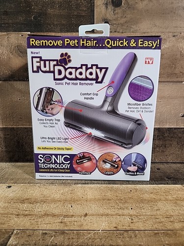 Sonic Technology Fur Daddy Pet Hair Removal Roller Dog & Cat As Seen On TV A-1 - Picture 3 of 5