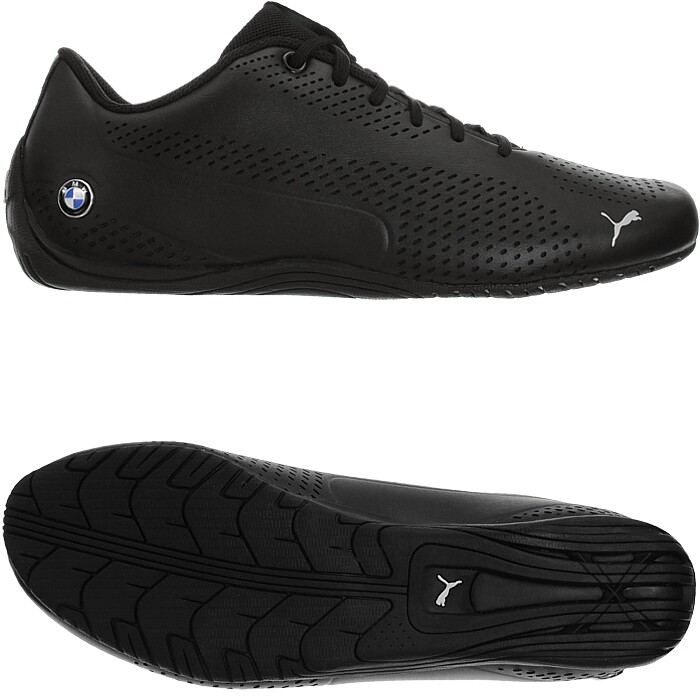 Puma BMW MMS Drift Cat Ultra II black Men's low-top sneakers Puma BMW MMS Drift Cat Ultra II black Men's low-top sneakers